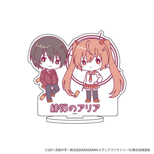 キャラアクリルフィギュア「緋弾のアリア」06/遠山キンジ＆神崎・H