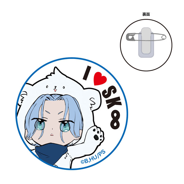 SK∞ エスケーエイト アニマルししゅうブローチ [SNOW][フィルター・インク]《在庫切れ》