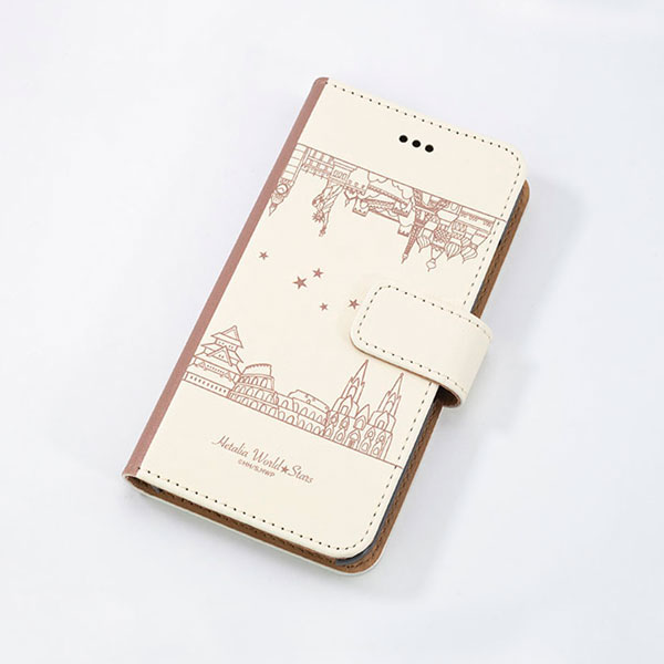 ヘタリアWorld☆Stars 手帳型スマホケース モチーフデザイン