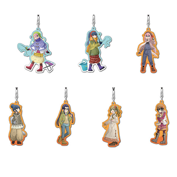 ゆるキャン△ メタルチャームストラップ 7個入りBOX[GRANUP]《在庫切れ》
