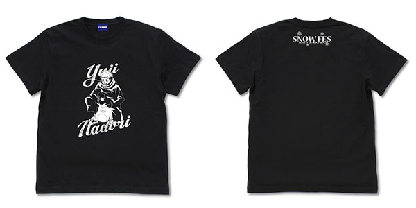 呪術廻戦 描き下ろし 虎杖 Tシャツ Snow Fes Ver./BLACK-M（再販）[WIZARD]《０１月予約》