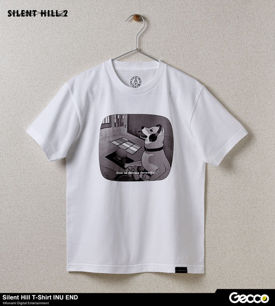 ライフマニアックス/ Tシャツ サイレントヒル： 犬エンド ホワイト Lサイズ[Gecco]《在庫切れ》