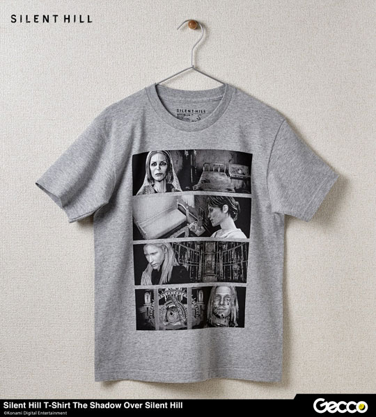 ライフマニアックス/ Tシャツ サイレントヒル： シャドウ オーバー サイレントヒル グレー Sサイズ[Gecco]《在庫切れ》