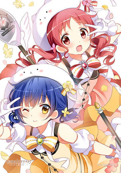 ご注文はうさぎですか？BLOOM マヤ＆メグ ハーフブランケット[エムズ