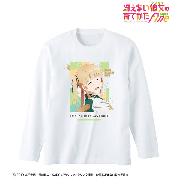 冴えない彼女の育てかた Fine 描き下ろしイラスト 英梨々 ロングTシャツ 英梨々 バースデー2022ver. ユニセックス XXL[アルマビアンカ]《在庫切れ》