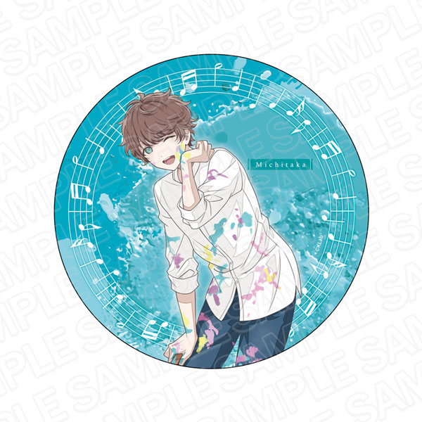 アオペラ　道貴　缶バッジ アオペラ -aoppella！？- デカンバッチ 雁屋園道貴 ～Thanks for a