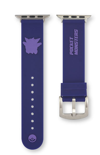 ポケットモンスター Apple Watch 41/40/38mm対応シリコンバンド ゲンガー[グルマンディーズ]《在庫切れ》