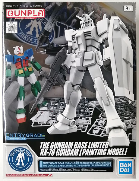 【中古】ENTRY GRADE 1/144 ガンダムベース限定 RX-78 ガンダム [ペインティングモデル] (ガンダムベース限定)[BANDAI SPIRITS]