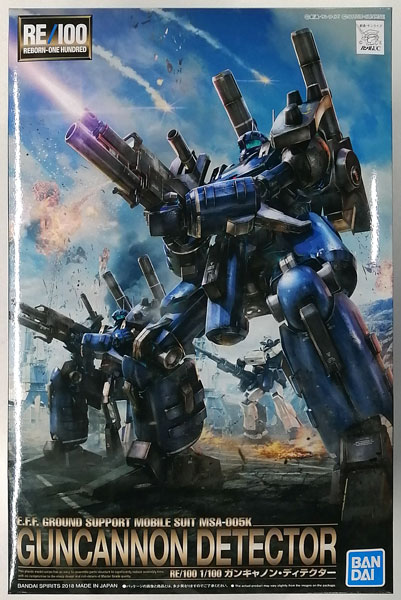 RE/100 1/100 ガンキャノン・ディテクター プラモデル