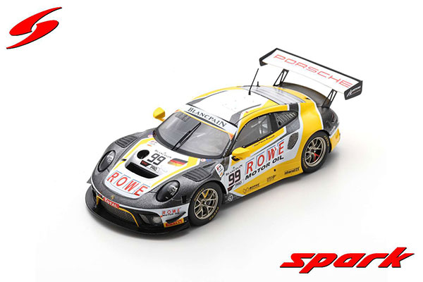1/43 Porsche 911 GT3 R No.99 ROWE Racing 7th 24H Spa 2019 D. Olsen