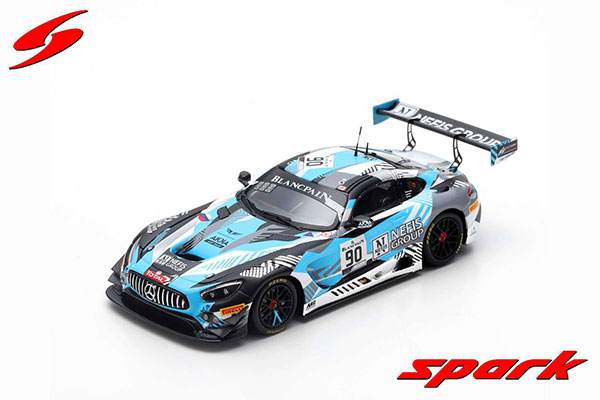 1/43 Mercedes-AMG GT3 AKKA ASP Team 2nd Silver Cup class 24H Spa 