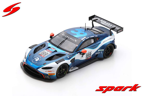 ミニカー　1/43 Aston Martin Vantage AMR GT3 Garage 59 24H Spa 2019 A. West - C. Harris - C. Goodwin - R. Gunn #188 [SB274] 1/43 Aston Martin Vantage AMR GT3 No.188 Garage 59 24H Spa