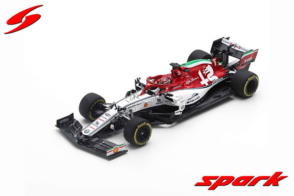 スパーク 1/43 Alfa Romeo Sauber C38イタリア 2019 1/43 Alfa Romeo Racing Sauber F1 Team No.7 Italian GP 2019