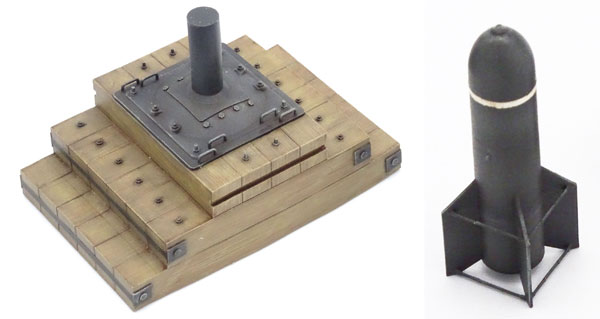 1/35 日本軍 九八式臼砲 イージーキット[CHINO MODEL]《在庫切れ》