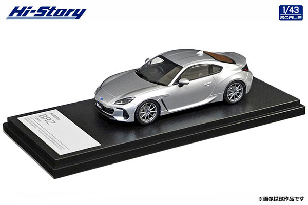 1/43 SUBARU BRZ S (2021) アイスシルバー・メタリック[ハイストーリー