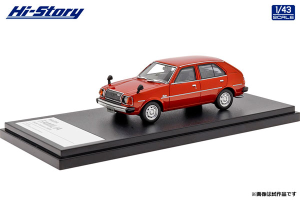 1/43 MAZDA FAMILIA Super Custom (1978) グランプリレッド[ハイ