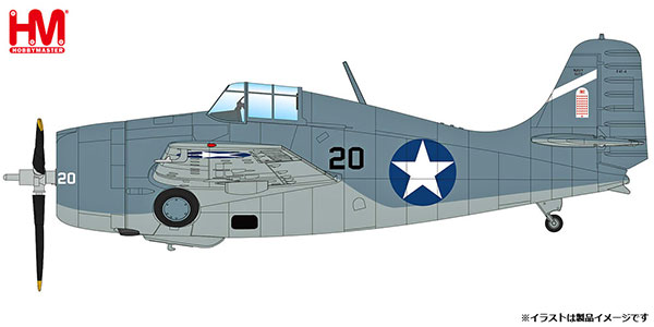 1/48 F4F-4 ワイルドキャット “ドナルド・E・ユニョン”[ホビーマスター]《発売済・在庫品》