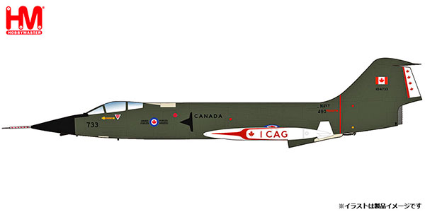 1/72 CF-104 スターファイター “カナダ空軍 第1航空師団”[ホビーマスター]《発売済・在庫品》