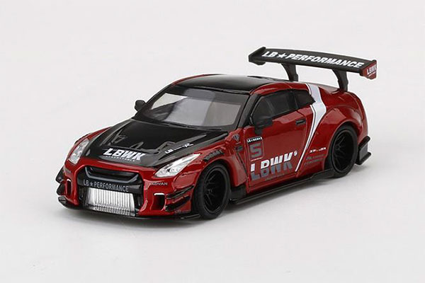 1/64 LB☆WORKS Nissan GT-R R35 タイプ2 リアウイング バージョン 3