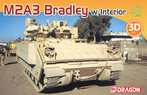 1/72 アメリカ軍 歩兵戦闘車 M2A3 ブラッドレー 3Dプリントパーツ インテリア付き プラモデル[ドラゴンモデル]《０３月予約》