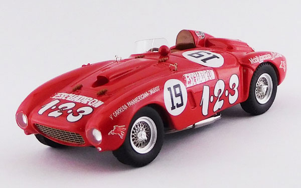 1/43 フェラーリ 375 プラス カレラ パンアメリカーナ 1954 #19 U.Maglioli シャーシNo.0392 優勝車（再販）[ARTMODEL]《０２月予約》