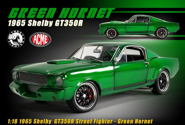 1/18 1965 Shelby GT350R Street Fighter - Green Hornet[ACME]【送料無料】《０８月仮予約》