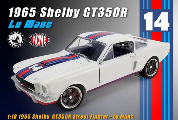 1/18 1965 Shelby GT350R Street Fighter - Le Mans[ACME]【送料無料】《０８月仮予約》