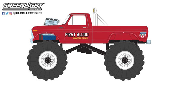 1/43 Kings of Crunch - First Blood - 1978 Ford F-250 Monster Truck (with 66-Inch Tires)[グリーンライト]《０９月仮予約》