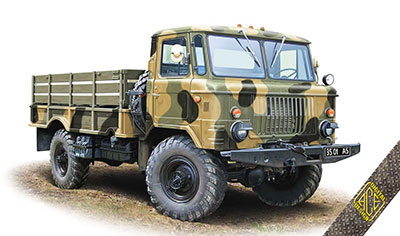 1/72 露・GAZ-66軍用中型トラック プラモデル[ACE]《在庫切れ》