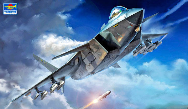 1/48 中国空軍 J-20戦闘機 マイティ・ドラゴン 中国空軍 J-20戦闘機 マイティ・ドラゴン (プラモデル) - ホビー