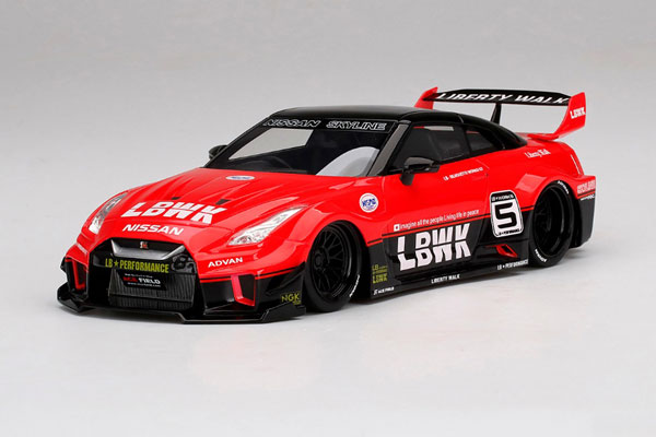 1/18 LB-Silhouette WORKS GT Nissan 35GT-RR バージョン1 レッド 
