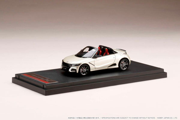 ミニカー 1/43 s660 1/43 Honda S660 MODULO X 2020 プレミアムスターホワイトパール