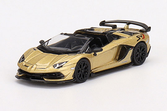 1/64 ランボルギーニ アヴェンタドール SVJ ロードスター Oro Elios