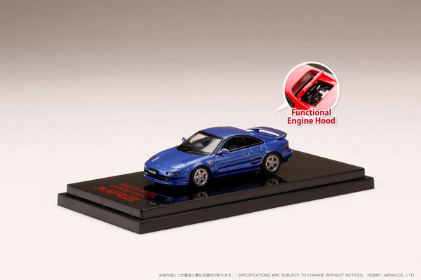 【中古】(本体A/箱B)1/64 トヨタ MR2 (SW20) GT-S カスタムバージョン パープリッシュブルーマイカメタリック[ホビージャパン]《発売済・在庫品》