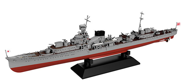 1/700 スカイウェーブシリーズ 日本海軍 軽巡洋艦 夕張 最終時 プラモデル[ピットロード]《在庫切れ》