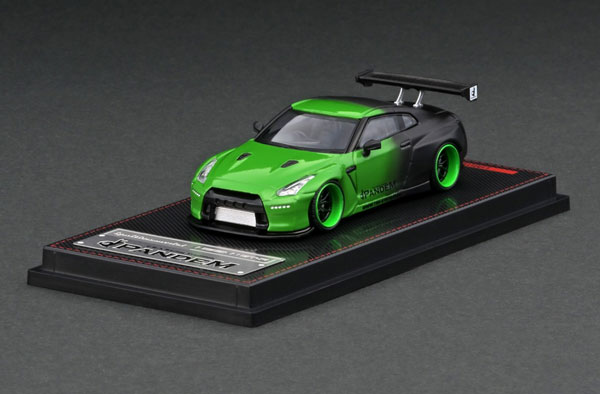 1/64 PANDEM R35 GT-R Green / Black[イグニッションモデル