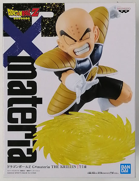 【中古】(本体A/箱B)ドラゴンボールZ G×materia THE KRILLIN (プライズ)[BANDAI SPIRITS]《発売済・在庫品》