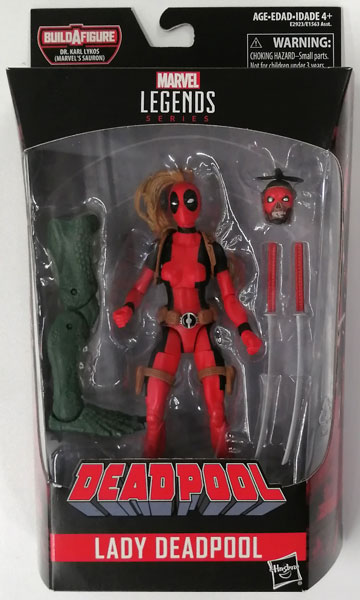 マーベルレジェンド　レディデッドプール Amazon.com: Marvel Legends Series 6-inch Lady Deadpool