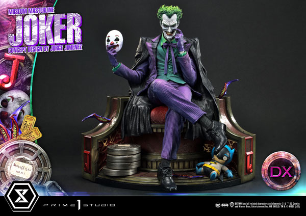 【前入金 銀行振込のみ】ミュージアムマスターライン バットマン(コミック) ジョーカー (Concept design by Joge Jiminez) DX版[プライム1スタジオ]【同梱不可】《在庫切れ》