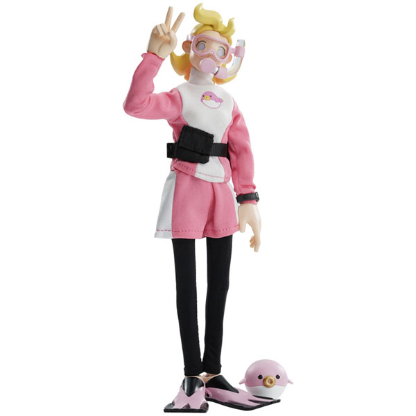 【中古】(本体B+/箱B)PUPU × COME4ARTS マイビーチシリーズ ピンク 1/9 可動フィギュア[カム4アーツ]《発売済・在庫品》