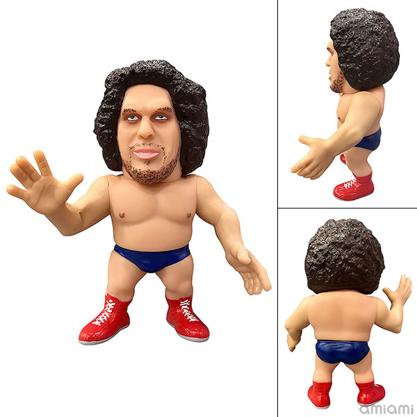 16dソフビコレクション WWE アンドレ・ザ・ジャイアント 完成品フィギュア（再販）[イングラム]《在庫切れ》