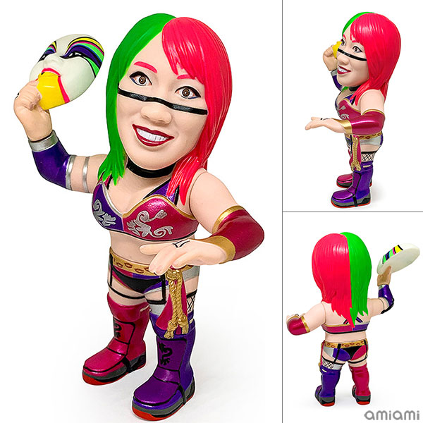 16dソフビコレクション 011 WWE ASUKA The Empress Mask Ver. 完成品フィギュア（再販）[イングラム]《在庫切れ》