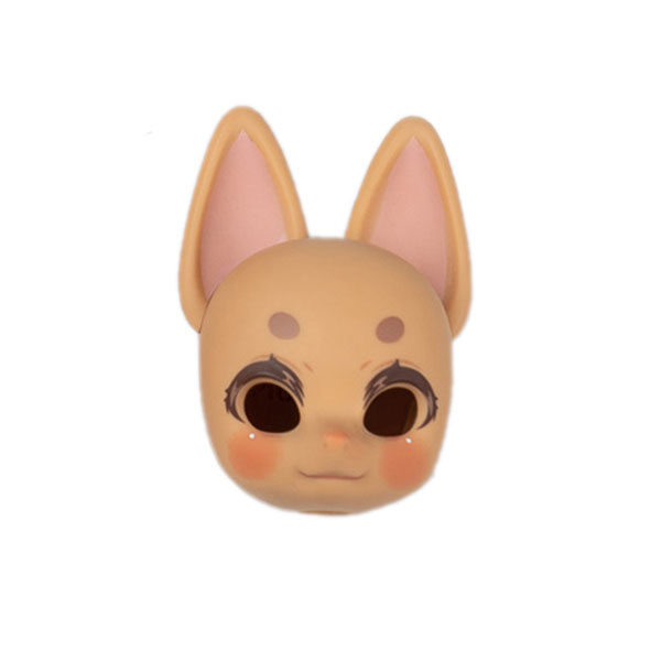 PICCODOシリーズ デフォルメドール用レジンヘッド FURRY FOX(化粧付きVer.) 日焼け肌[GENESIS]《在庫切れ》