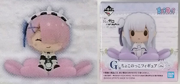 一番くじ　リゼロ　ラムフィギュア＋ちょこのっこ Re:ゼロ ちょこのっこフィギュア ラム 一番くじ - メルカリ