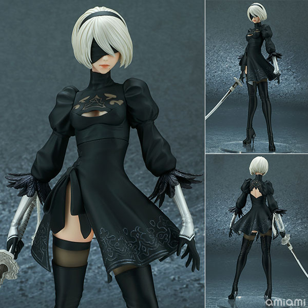 NieR：Automata 2B (ヨルハ 二号 B型) 通常版 完成品フィギュア（再販 