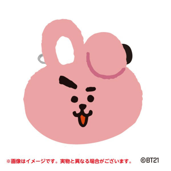 BT21 ふわふわバッジ COOKY[エンスカイ]《在庫切れ》