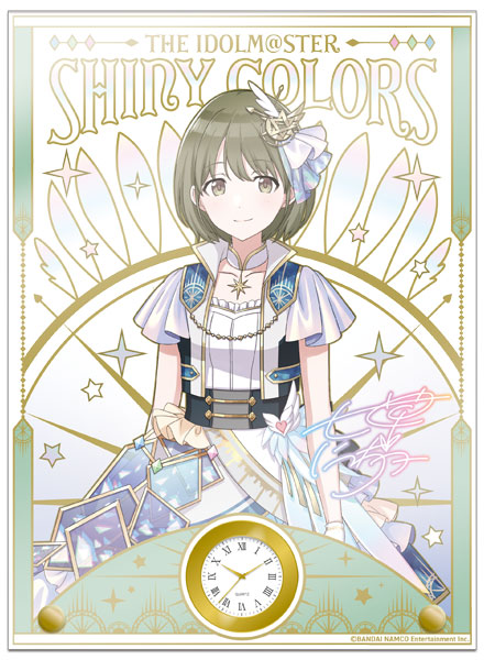 アイドルマスター シャイニーカラーズ 時計付アクリルアート 七草に