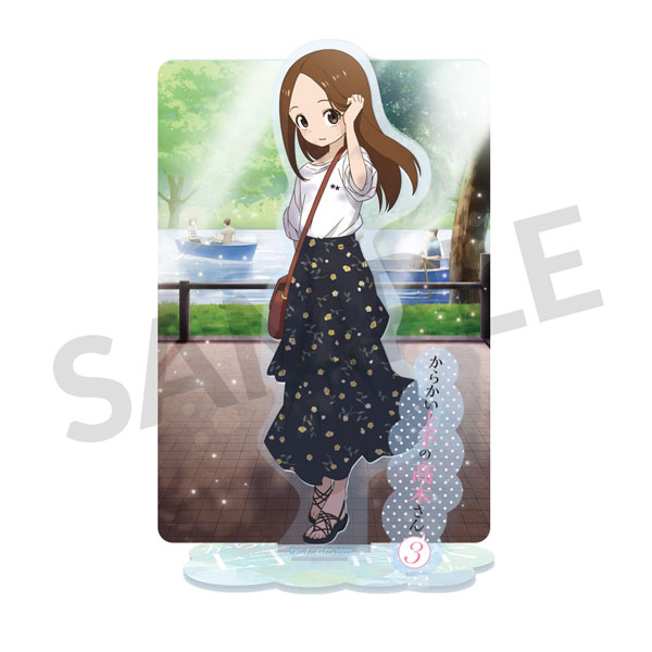 からかい上手の高木さん限定アクリルスタンド3種 からかい上手の高木さん3 アクリルスタンド 高木さん 描き