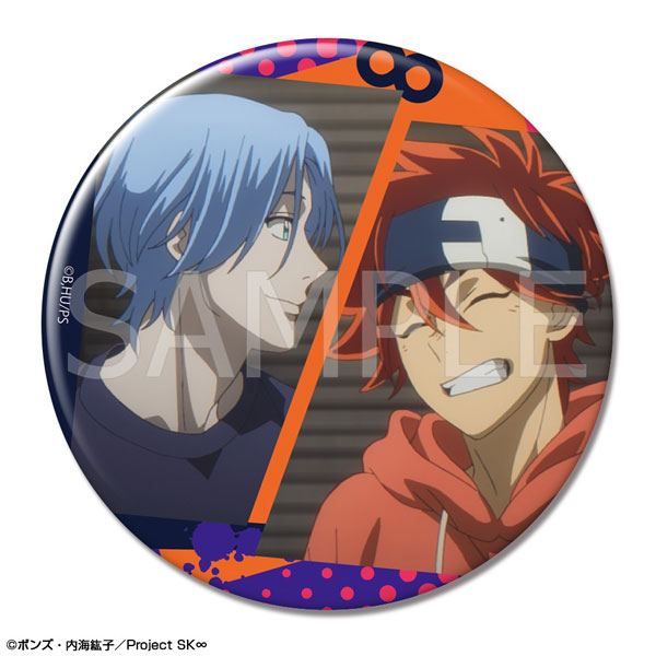 SK∞ エスケーエイト 缶バッジ Ver.3 デザイン31(暦＆ランガ/A)[ライセンスエージェント]《在庫切れ》