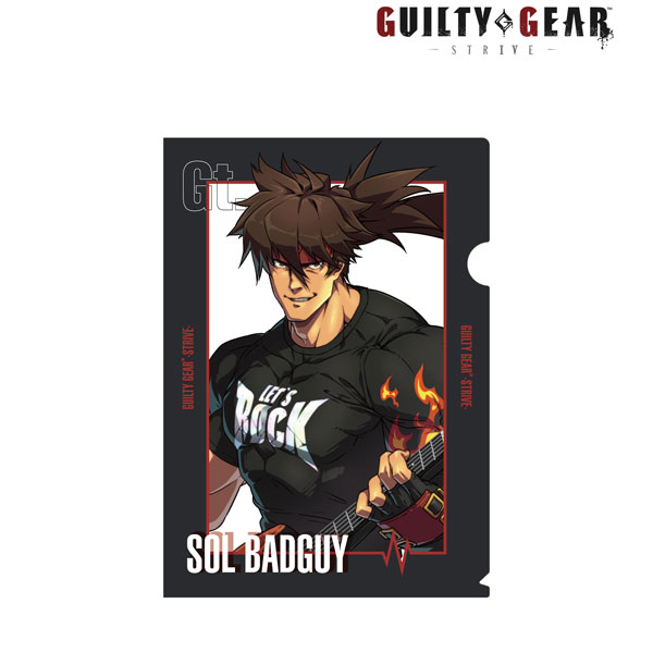 GUILTY GEAR -STRIVE- 描き下ろしイラスト ソル=バッドガイ バンドver. クリアファイル[アルマビアンカ]《在庫切れ》